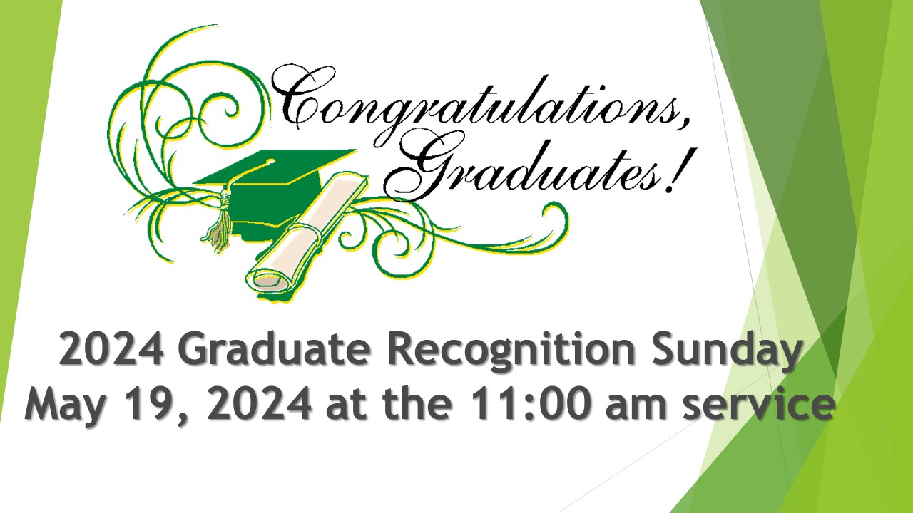 2024 Graduation Recognition slide | First Baptist Rockport